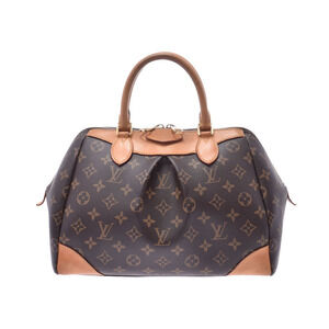 LOUIS VUITTON Monogram Segur Brown Canvas Leather Handbag